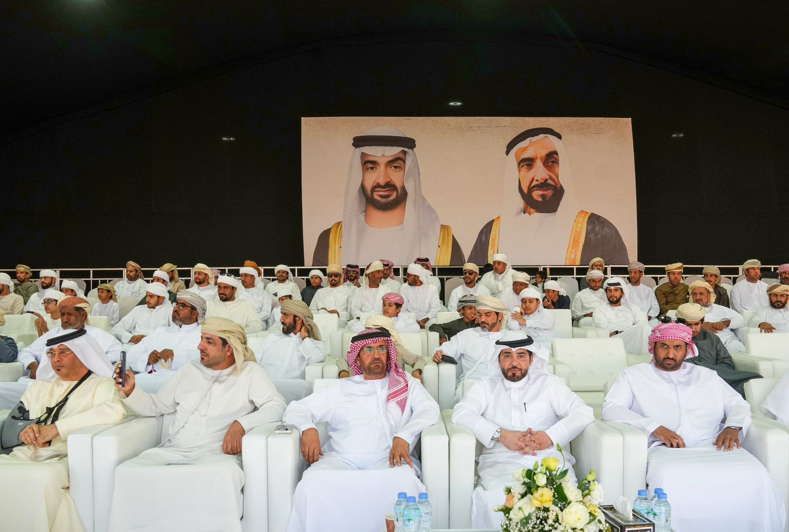 مزاينة اللقايا في مهرجان محمد بن زايد لسباقات الهجن ومزاينة الإبل .. منافسة وتحدي