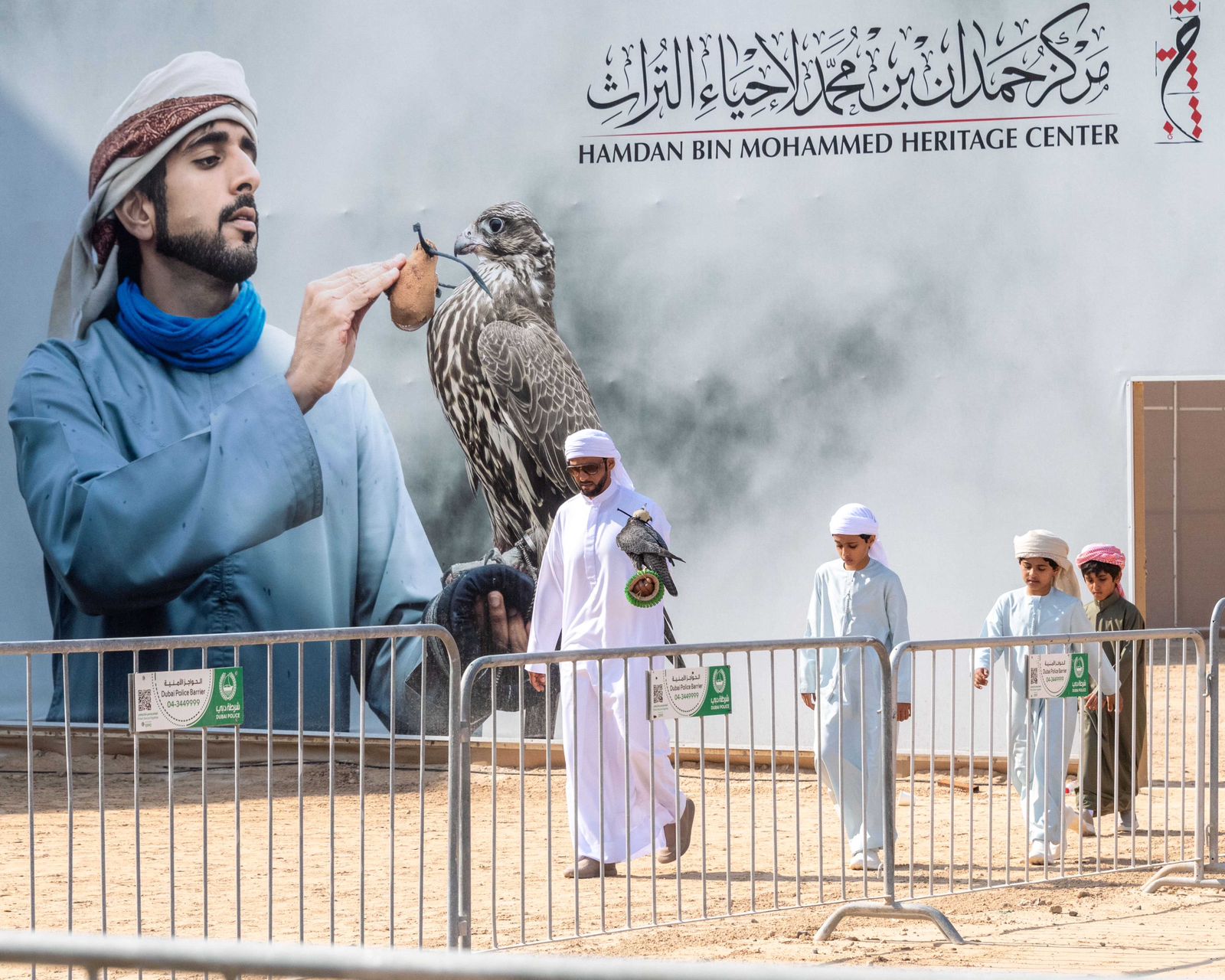 مركز حمدان بن محمد لإحياء التراث يعلن عن انطلاق بطولة فزاع للصيد بالصقور