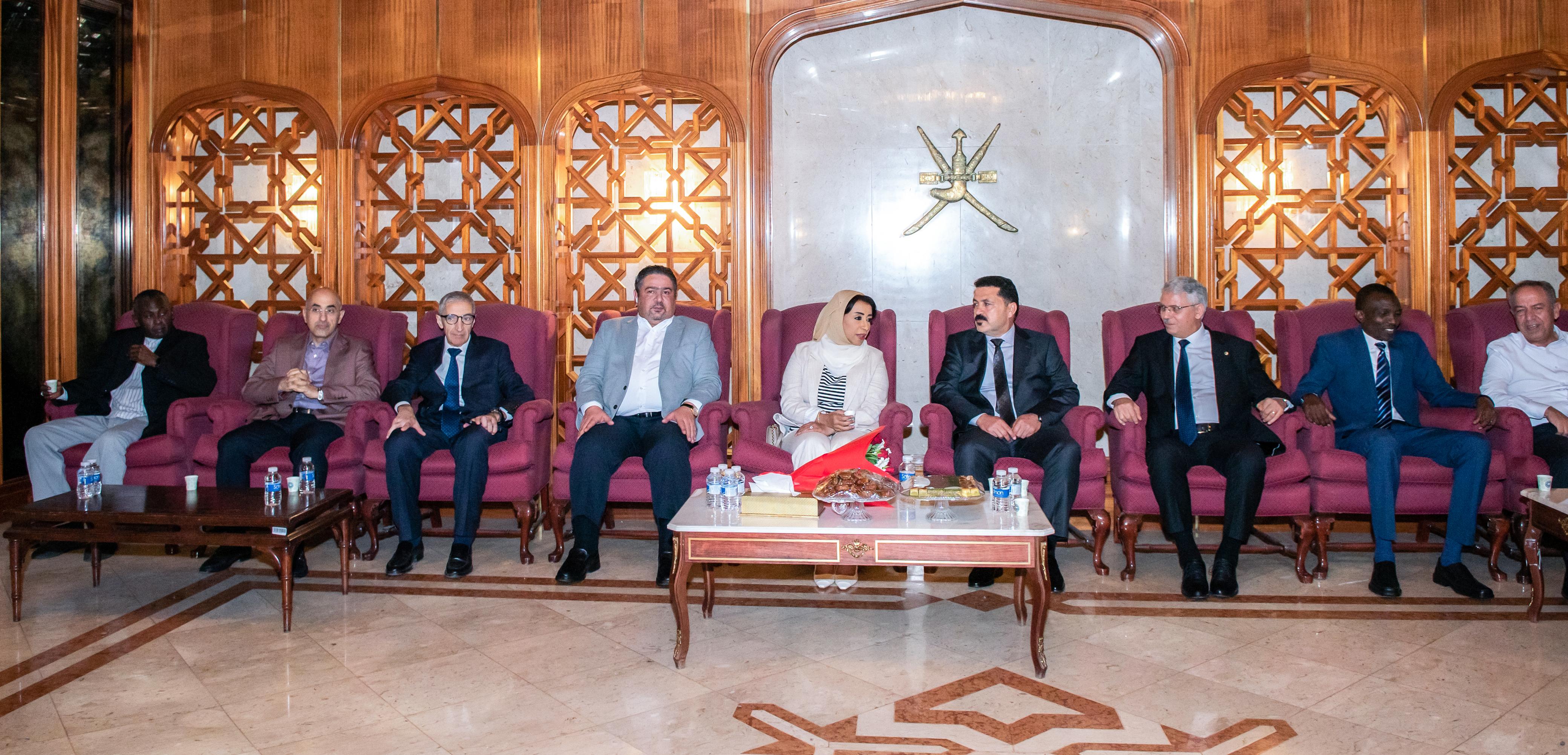 افتتاح بطولة الجاليات الكروية في سلطنة عُمان. 