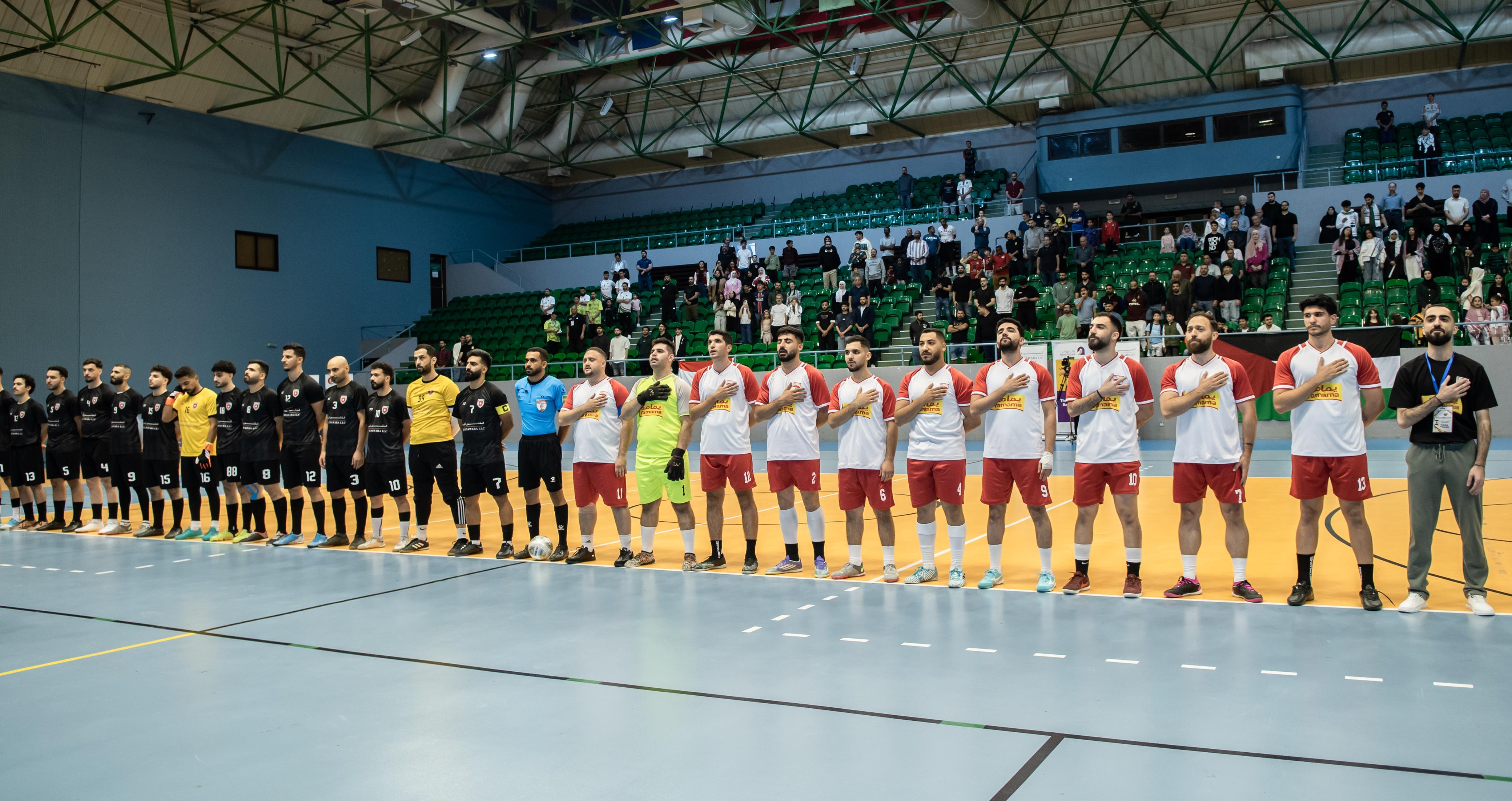 افتتاح بطولة الجاليات الكروية في سلطنة عُمان. 