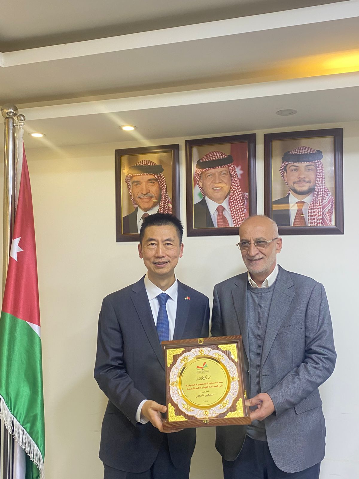 السفير الصيني يزور مقر اتحاد الناشرين الأردنيين ويؤكد استعداد بلاده لتوسيع التعاون الثقافي