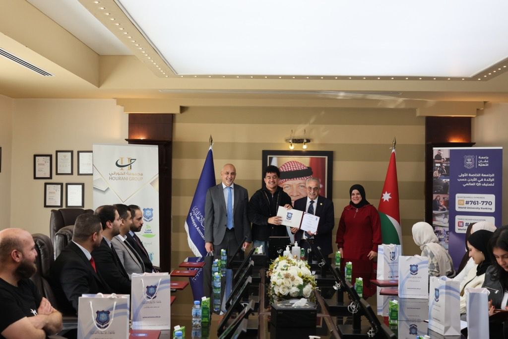 عمّان الأهلية تكرّم طلبتها الفائزين بأولمبياد اللغة الانجليزية العالمي للجامعات وبمسابقة الرياضات الإلكترونية .. صور