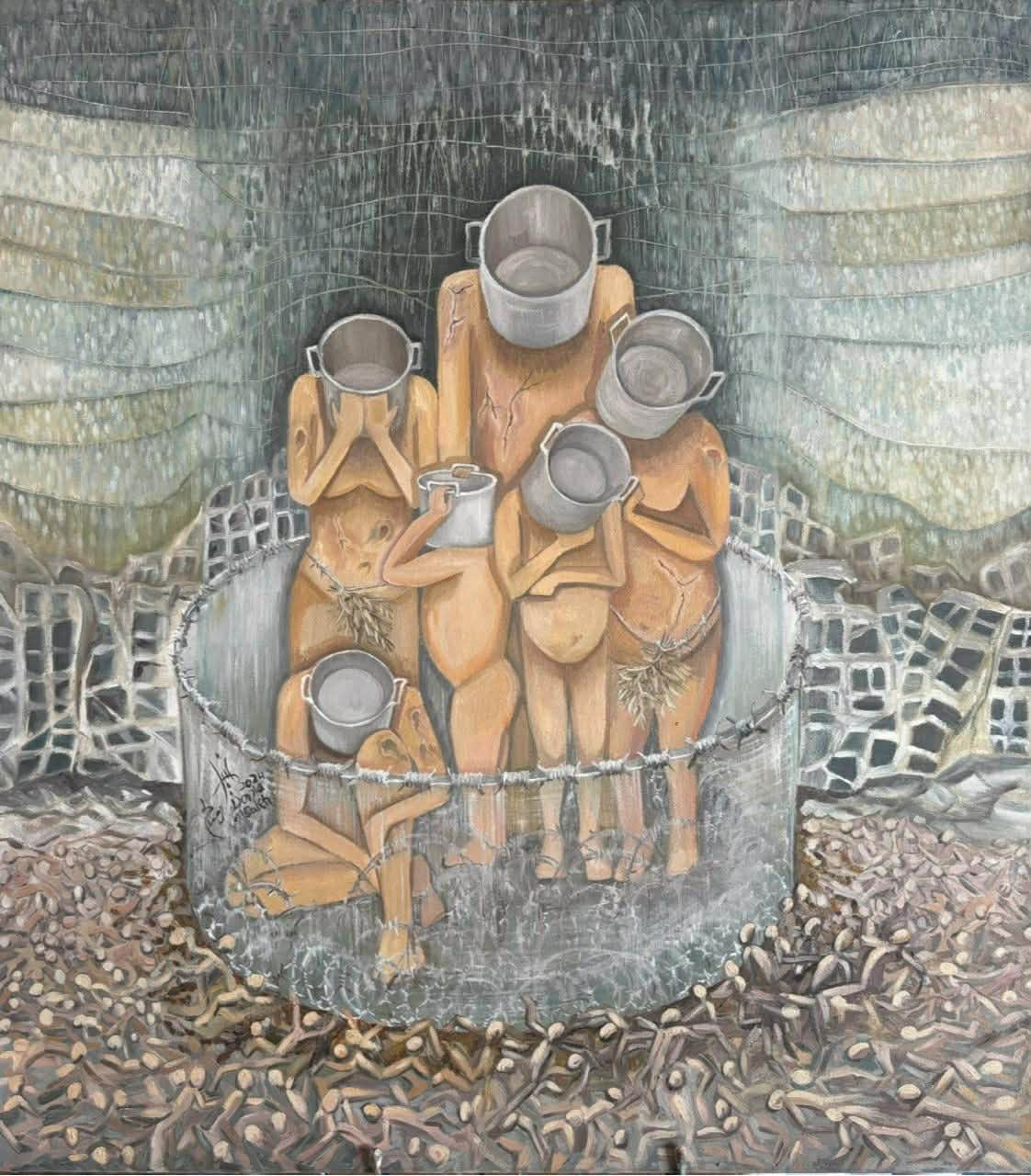 مبادرة “لون كلمة نغم” الدولية تطلق معرضًا فنيًا تشكيليًا إلكترونيًا ضمن حملة غزة تغرق