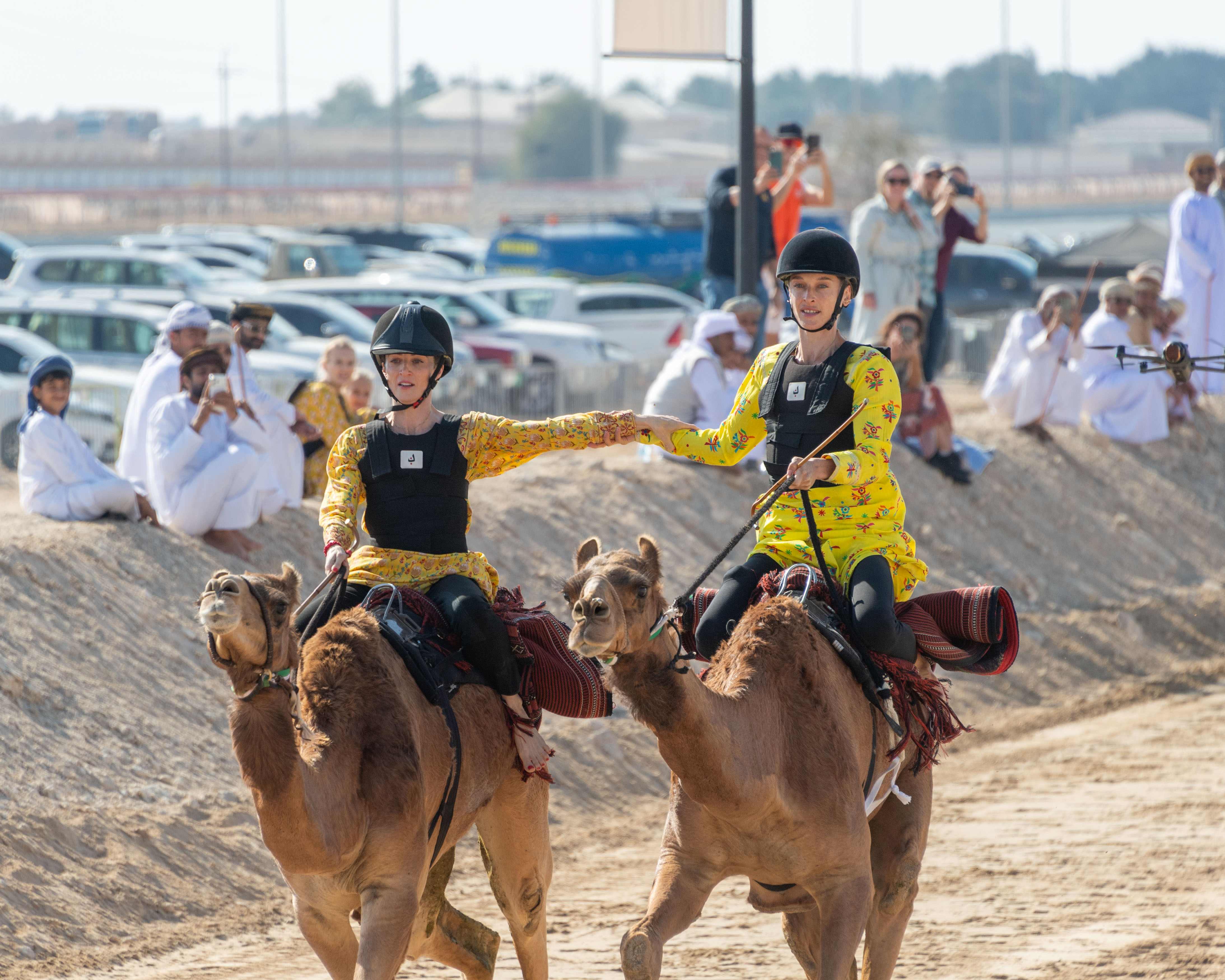 تزامنًا مع مهرجان ولي عهد دبي للهجن 2026 اختتام النسخة الثالثة من بطولة كاس فزاع للعرضة
