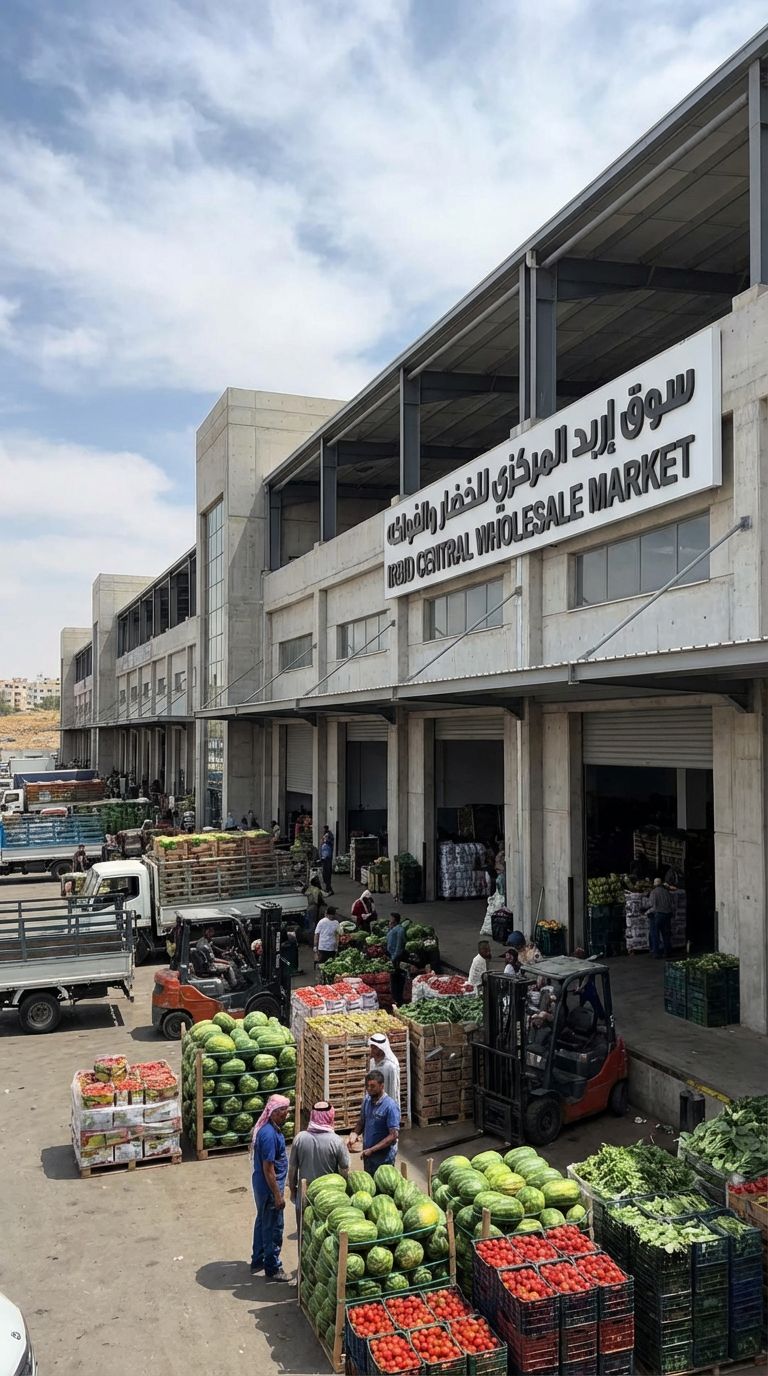 فرصة استثمارية نوعية في إربد سوق إربد المركزي