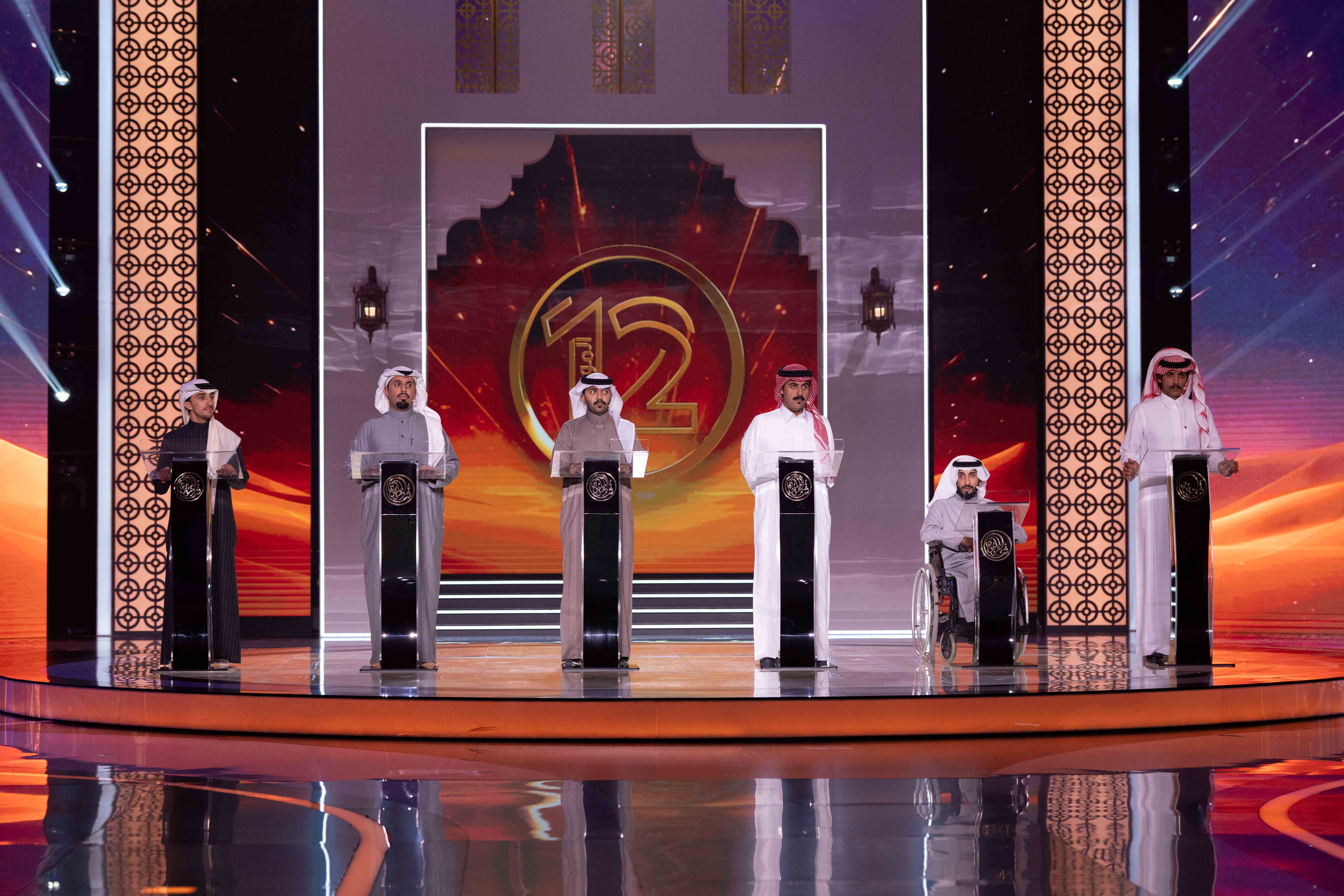 «شاعر المليون 12» يفتتح مرحلة الـ12 بتأهّل عبد المجيد السبيعي ومحمد النفيعي