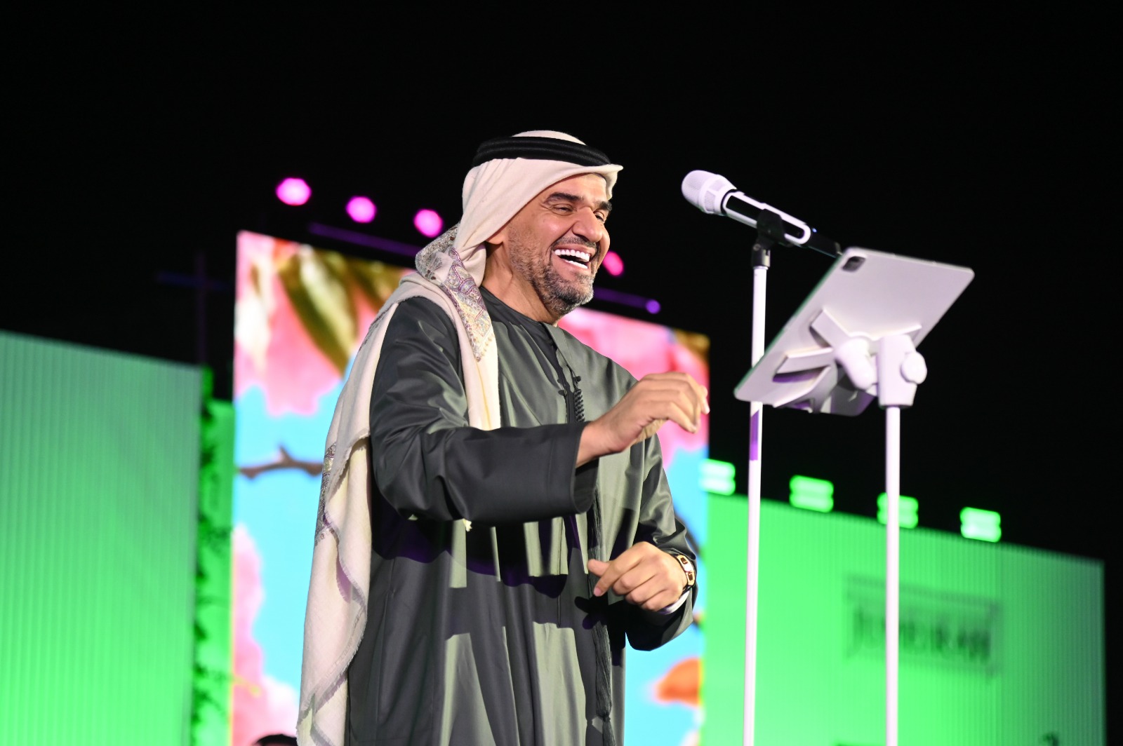 حسين الجسمي وكاتي بيري يشعلان أمسية عالمية استثنائية في أبوظبي