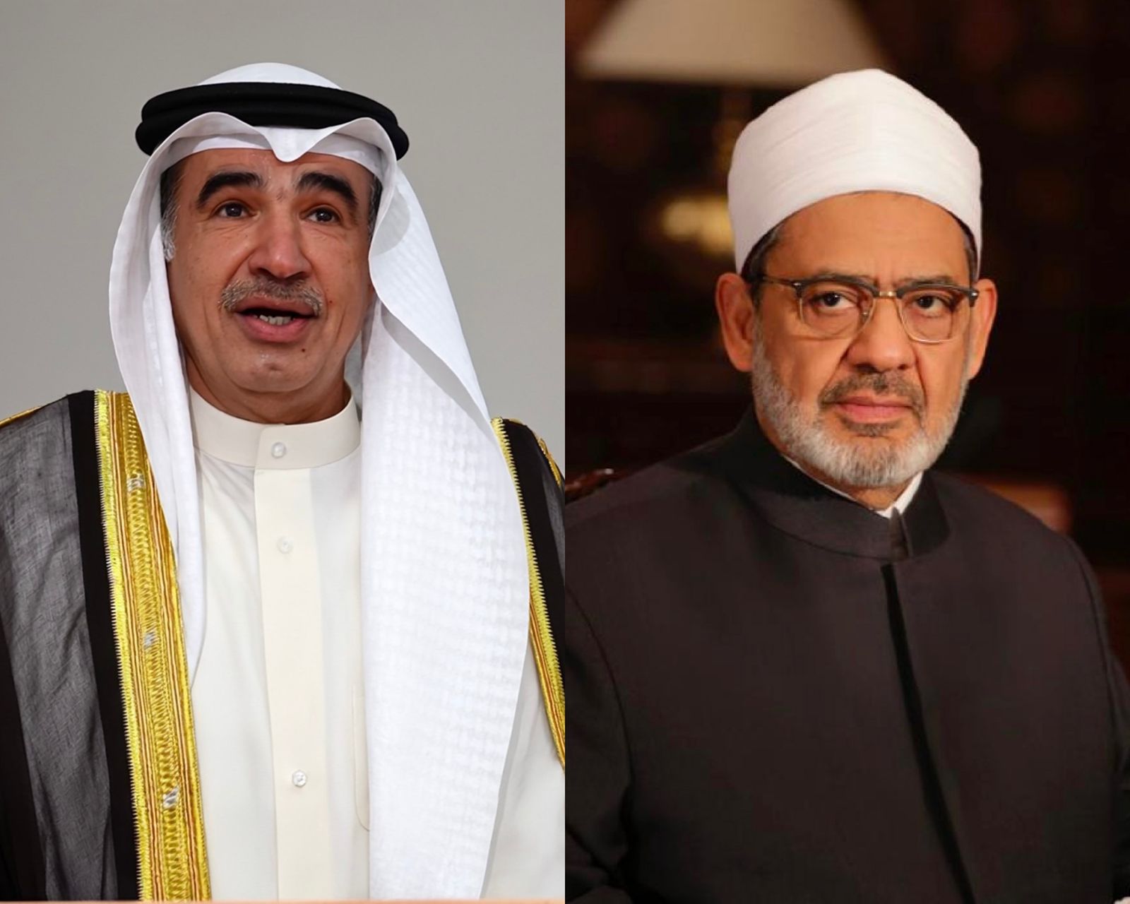 الإمام الأكبر يشيد بدور مؤسسة عبدالعزيز سعود البابطين الثقافية في دعم طلاب العلم .