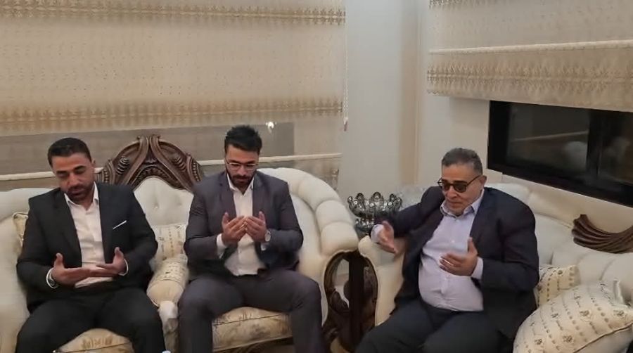 البدارين وحداد نسايب.. الف مبروك للعروسين