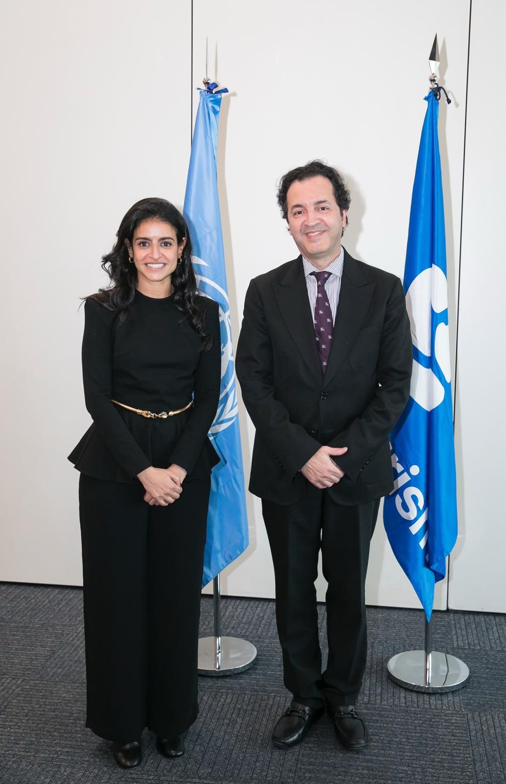 المعايطة يلتقي الأمينة العامة لمنظمة الأمم المتحدة للسياحة على هامش معرض فيتور بمدريد ويبحثان تعزيز التعاون في السياحة المستدامة