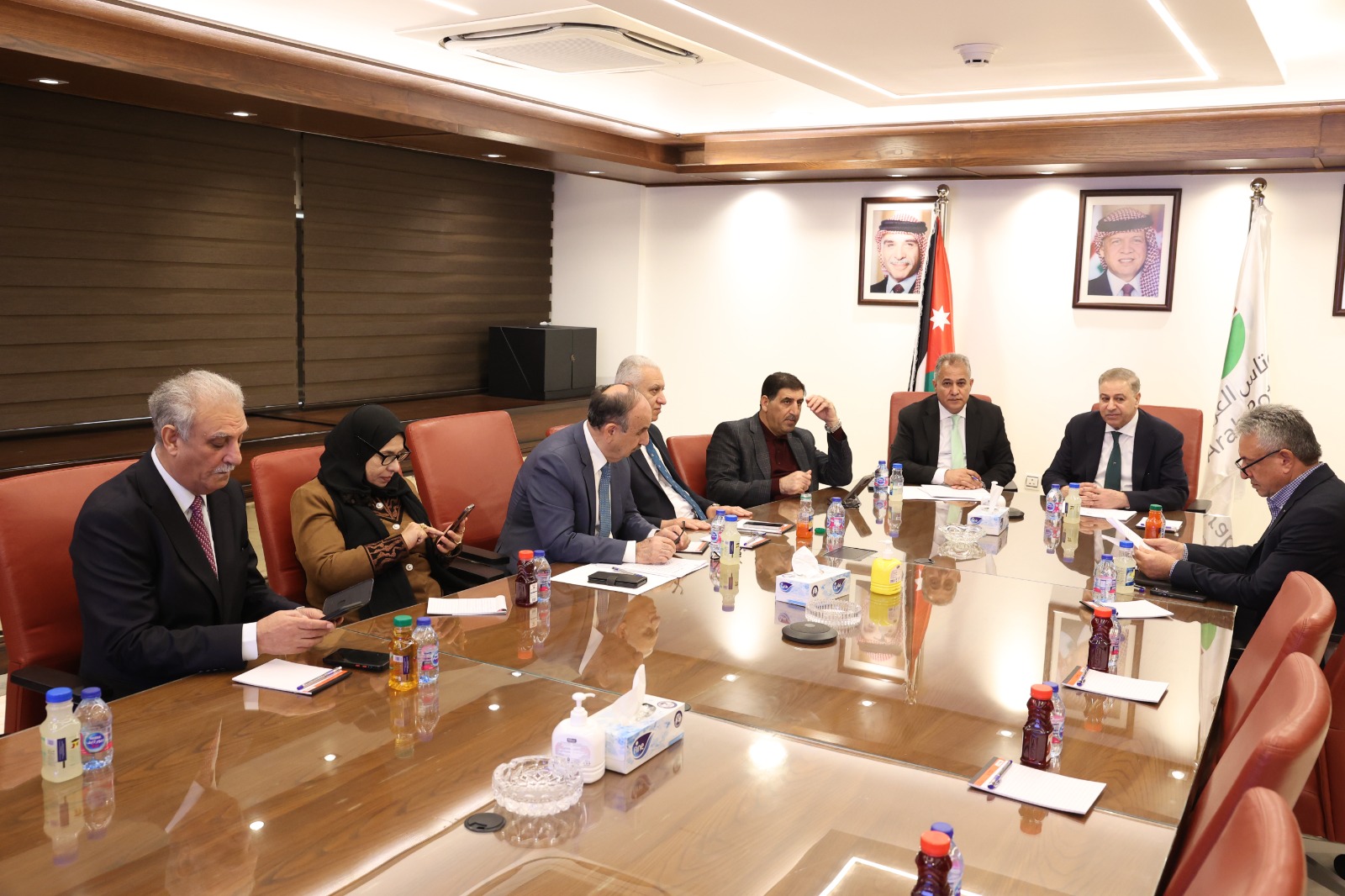 كتلة حزب مبادرة النيابية تزور البوتاس العربية وتشيد بأداء الشركة