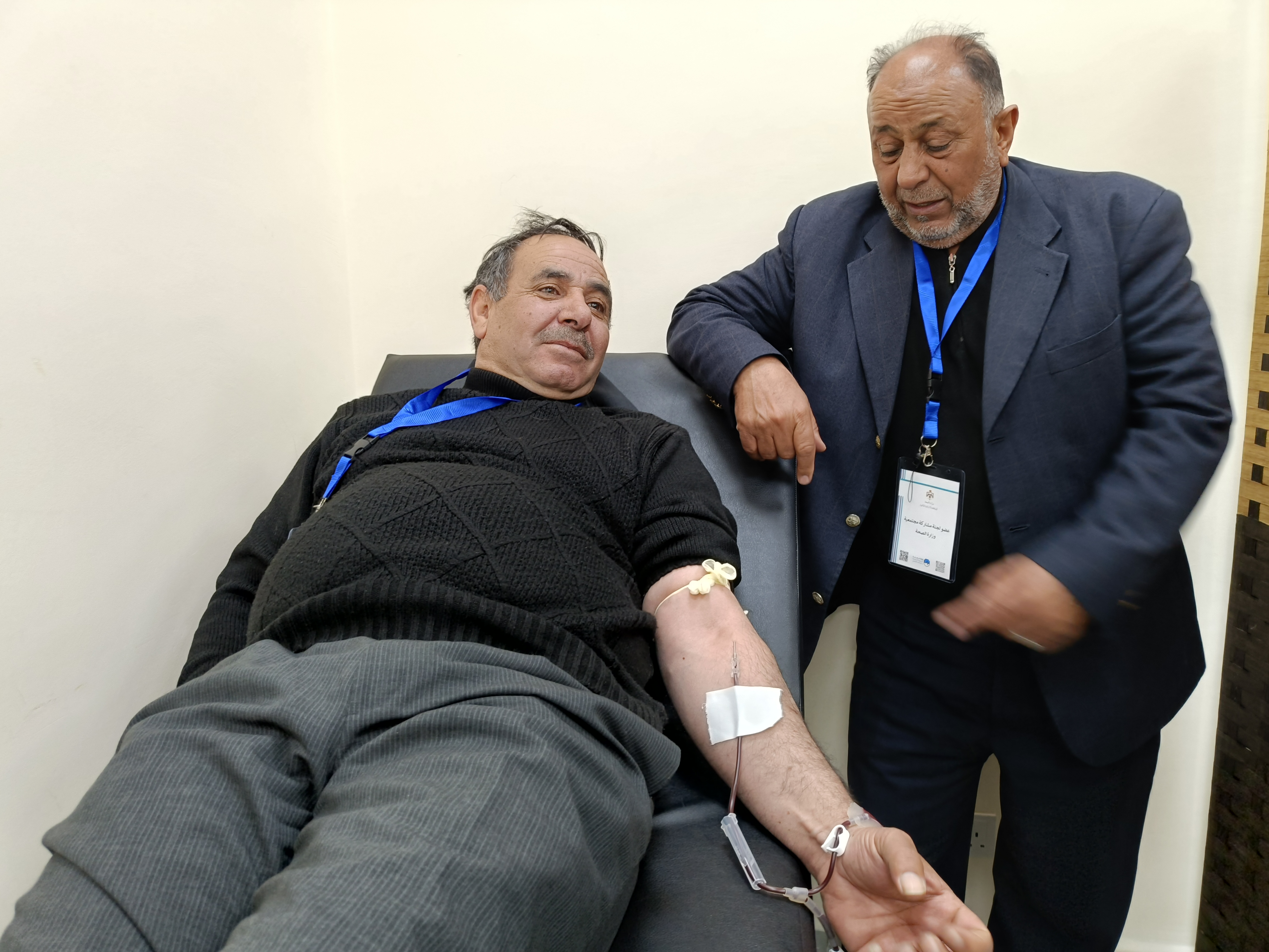 فعالية وطنية في مركز صحي البترا الشامل للتبرع بالدم بمناسبة عيد جلالة الملك عبدالله الثاني بن الحسين