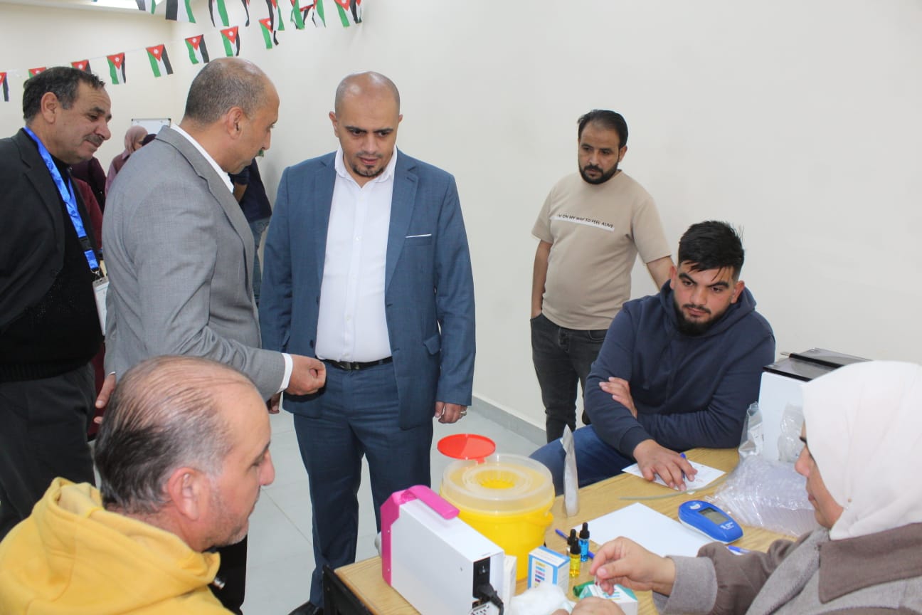فعالية وطنية في مركز صحي البترا الشامل للتبرع بالدم بمناسبة عيد جلالة الملك عبدالله الثاني بن الحسين