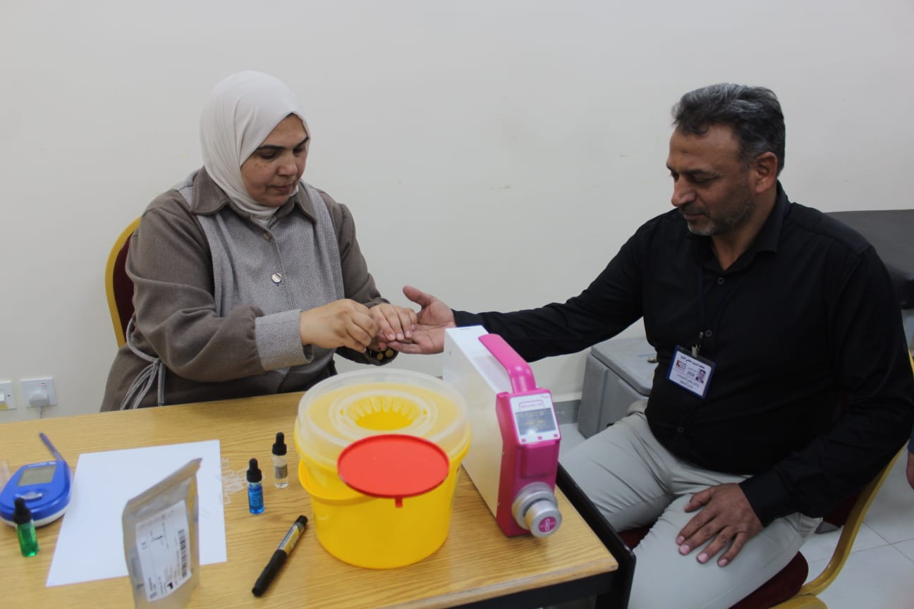 فعالية وطنية في مركز صحي البترا الشامل للتبرع بالدم بمناسبة عيد جلالة الملك عبدالله الثاني بن الحسين