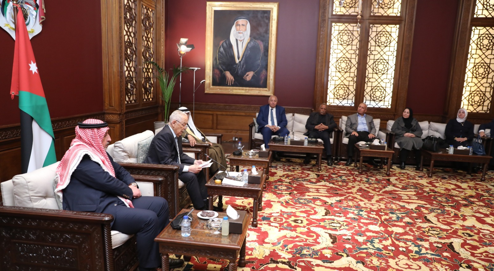 مشاركة فاعلة لملتقى النخبة-Elite في لقاء الديوان الملكي الهاشمي