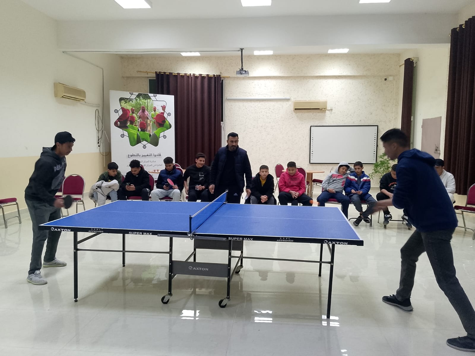 اختتام بطولة تنس الطاولة في مركز شباب الجيزة والفيصلية 