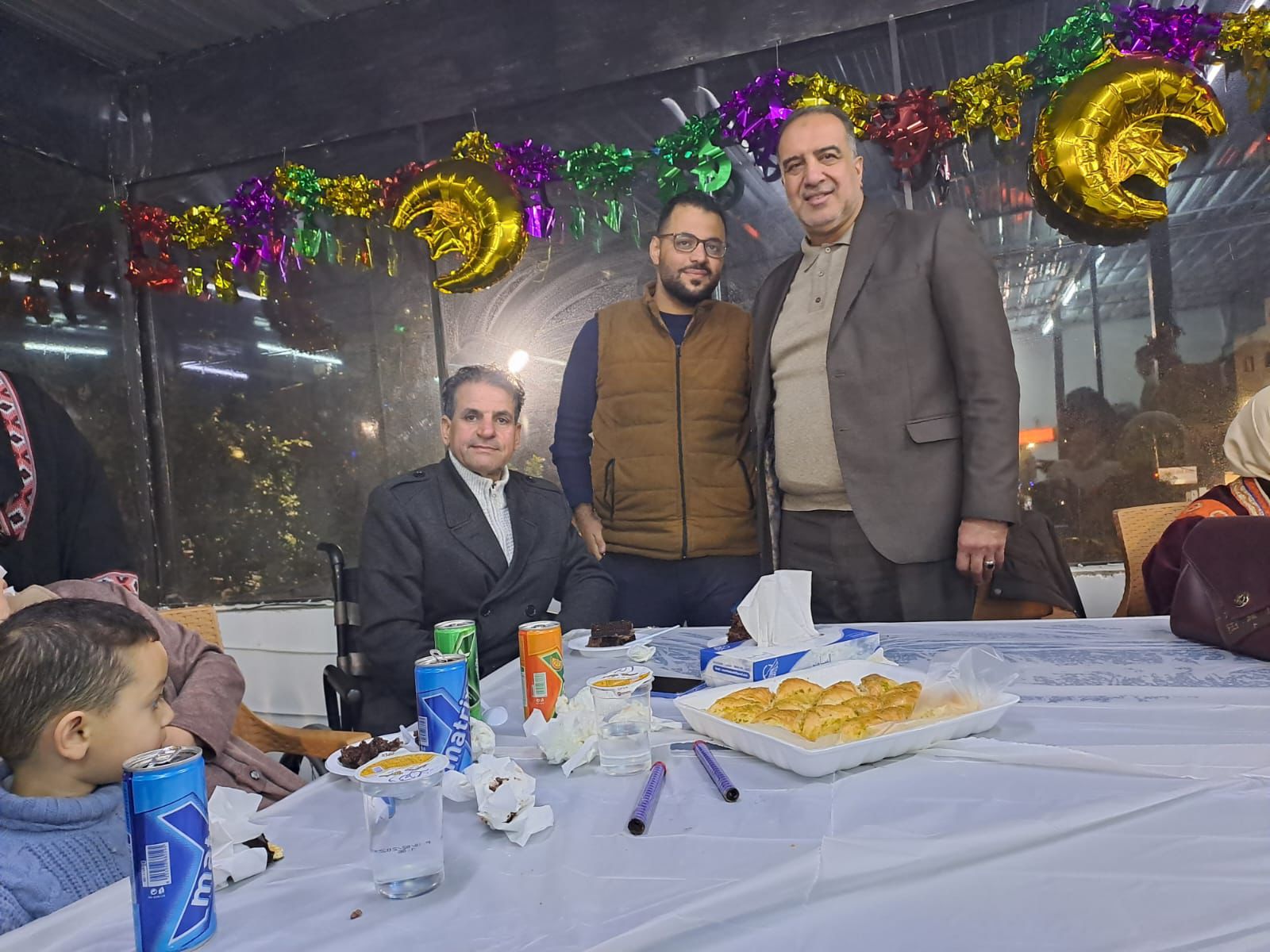 الجالودي يقيم كعادته الافطار السنوي لأسرة نادي الوفاء لذوي الإعاقة