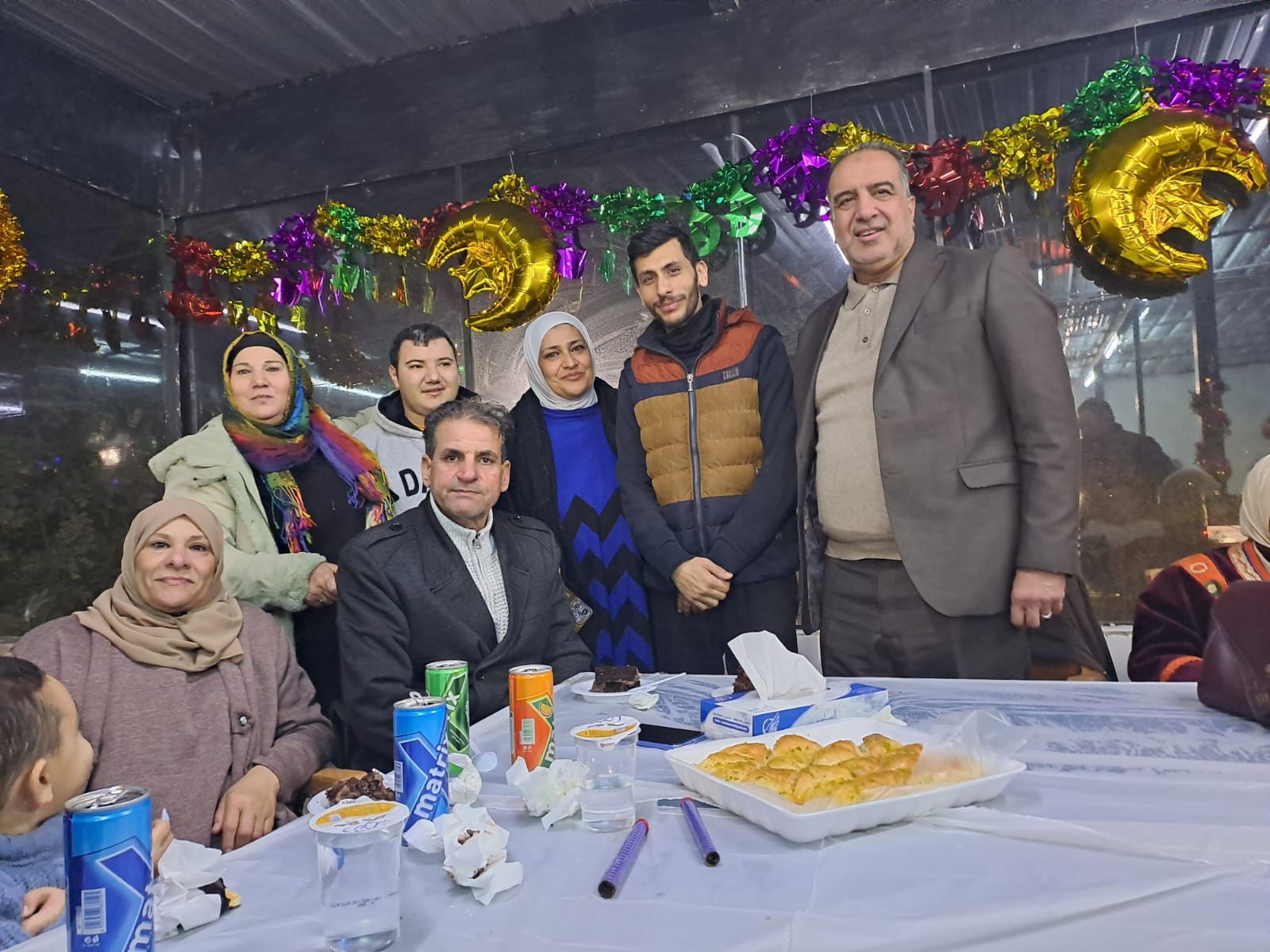 الجالودي يقيم كعادته الافطار السنوي لأسرة نادي الوفاء لذوي الإعاقة