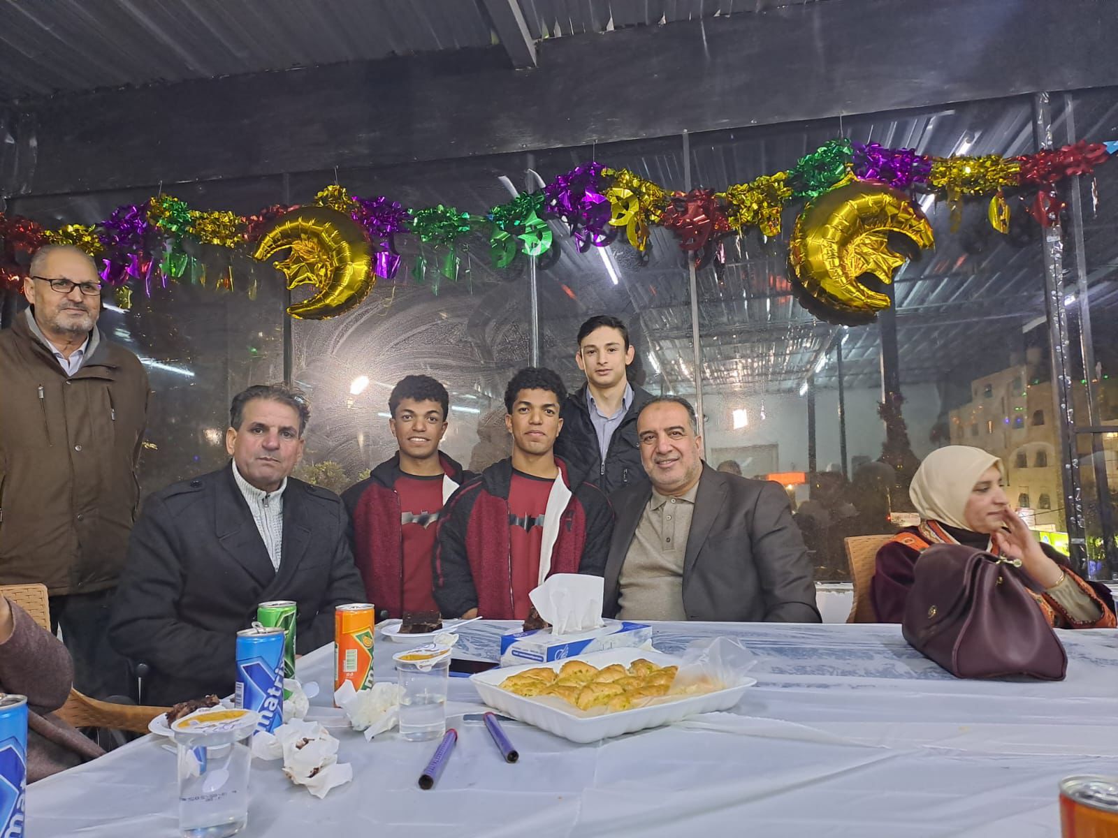 الجالودي يقيم كعادته الافطار السنوي لأسرة نادي الوفاء لذوي الإعاقة