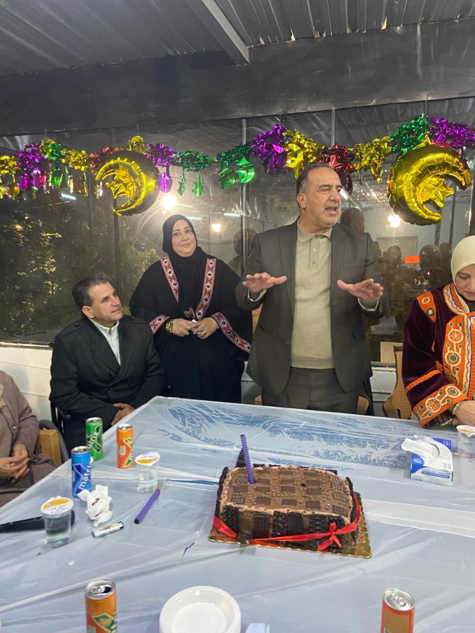 الجالودي يقيم كعادته الافطار السنوي لأسرة نادي الوفاء لذوي الإعاقة