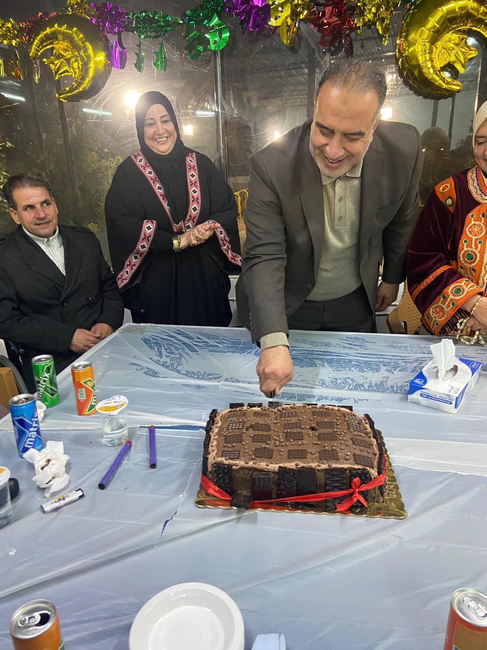 الجالودي يقيم كعادته الافطار السنوي لأسرة نادي الوفاء لذوي الإعاقة