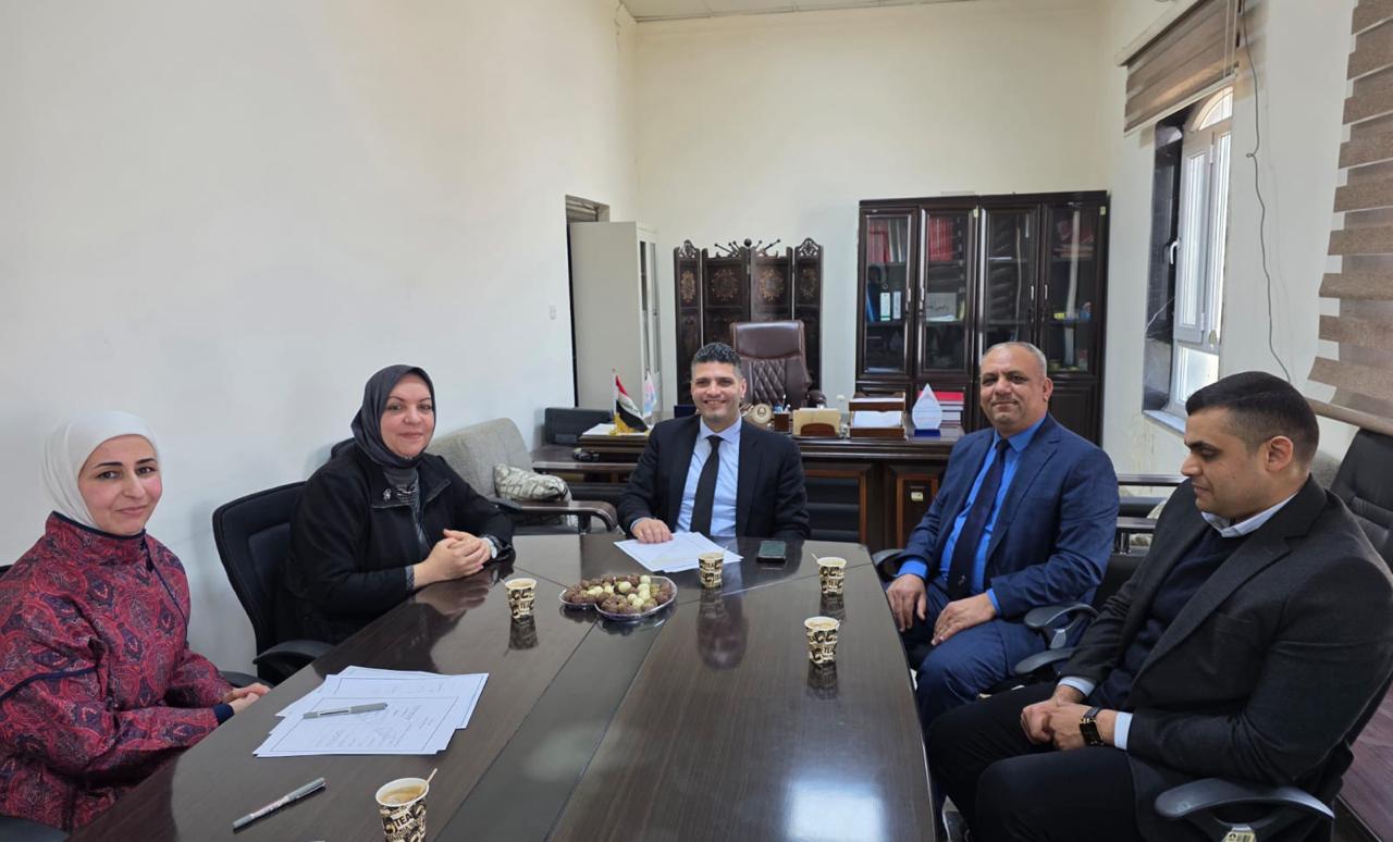 صيدلة جامعة الموصل تُعزز جودتها الأكاديمية باستضافة ممتحن خارجي من جامعة فيلادلفيا الأردنية
