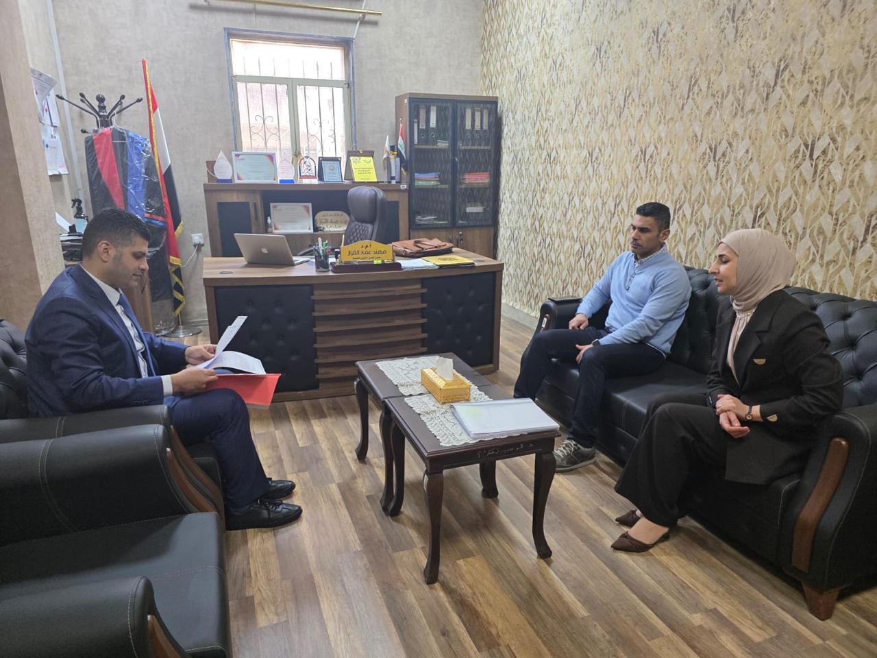 صيدلة جامعة الموصل تُعزز جودتها الأكاديمية باستضافة ممتحن خارجي من جامعة فيلادلفيا الأردنية