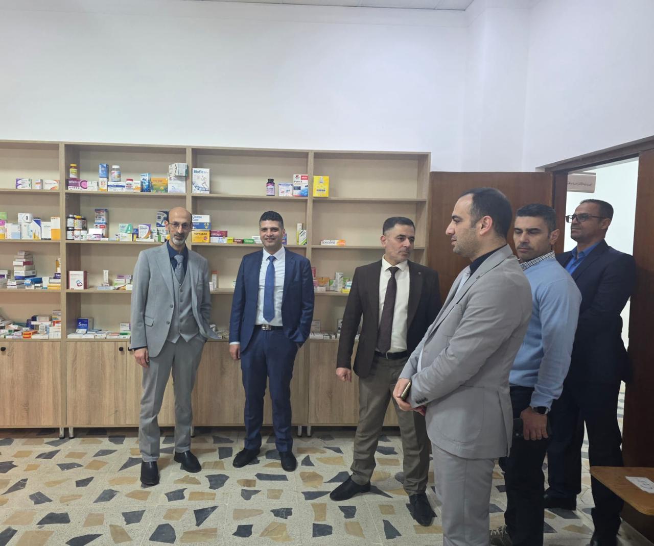 صيدلة جامعة الموصل تُعزز جودتها الأكاديمية باستضافة ممتحن خارجي من جامعة فيلادلفيا الأردنية