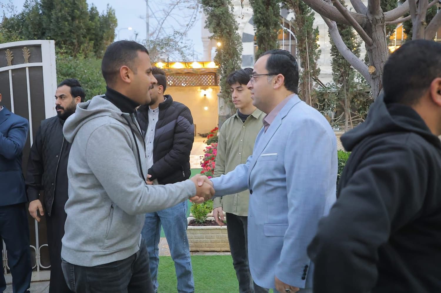 وزير الشباب في ضيافة المحامي حسام الخصاونة وسط حضور شبابي كبير