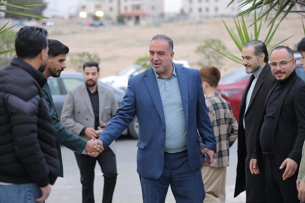 وزير الشباب في ضيافة المحامي حسام الخصاونة وسط حضور شبابي كبير