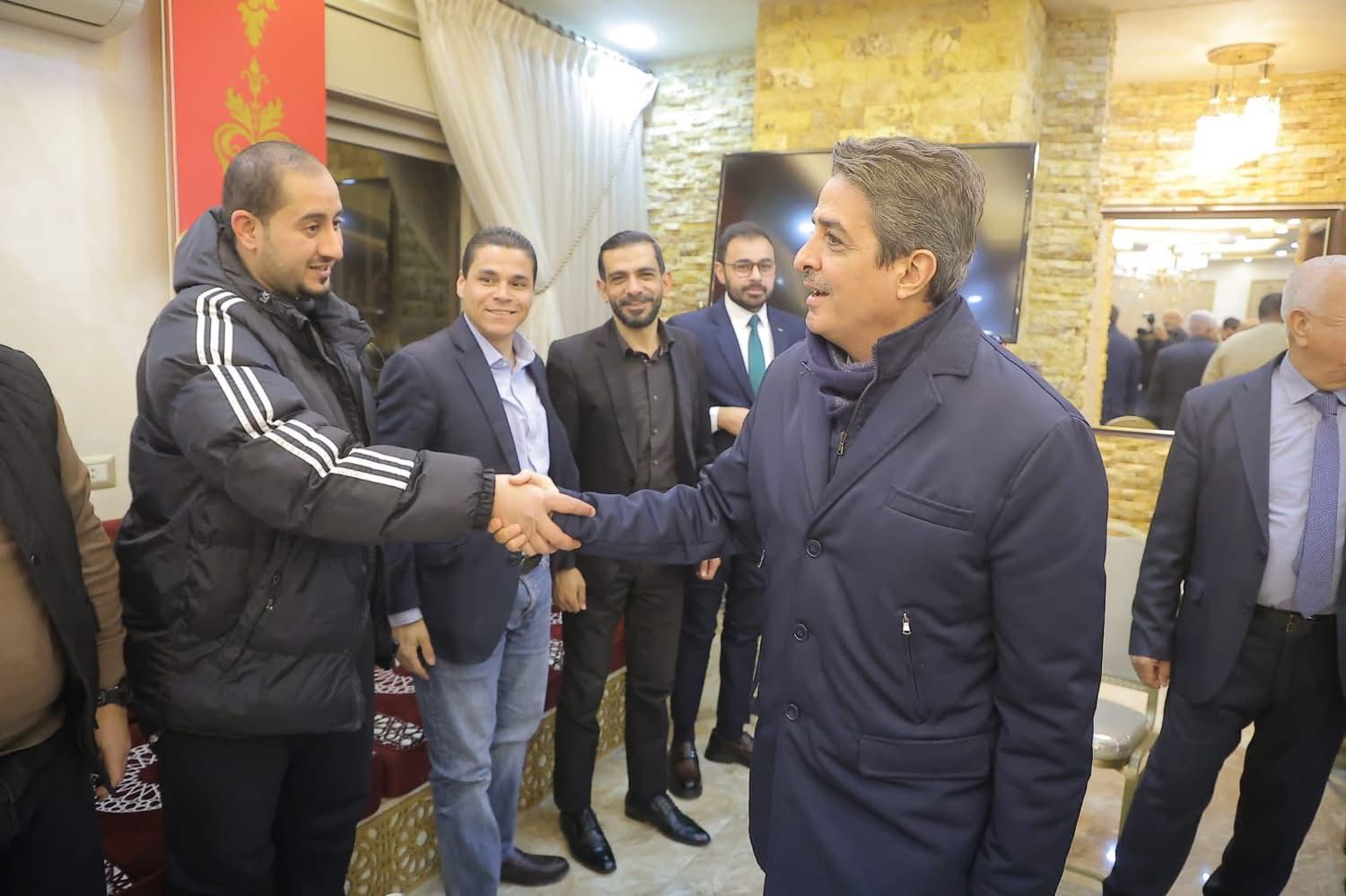 وزير الشباب في ضيافة المحامي حسام الخصاونة وسط حضور شبابي كبير