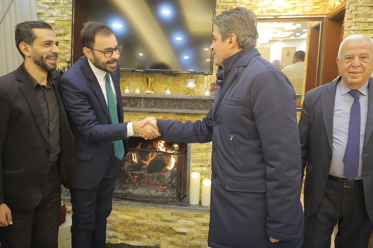 وزير الشباب في ضيافة المحامي حسام الخصاونة وسط حضور شبابي كبير