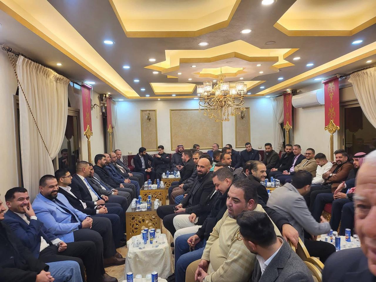 وزير الشباب في ضيافة المحامي حسام الخصاونة وسط حضور شبابي كبير