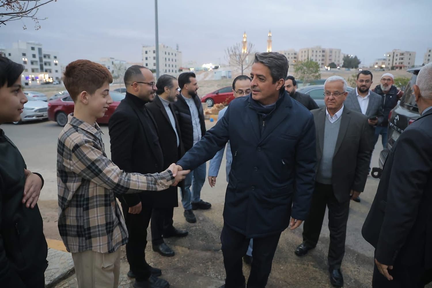 وزير الشباب في ضيافة المحامي حسام الخصاونة وسط حضور شبابي كبير