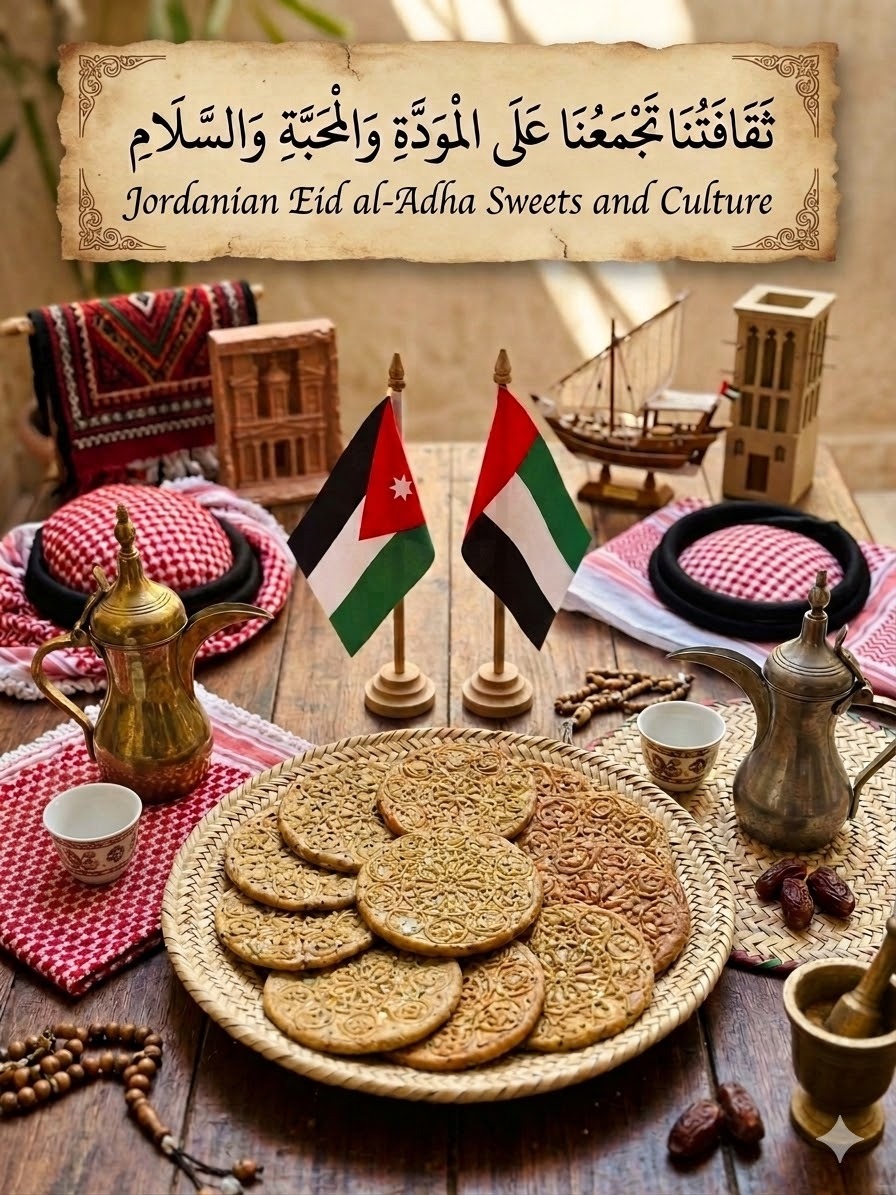 الصحافية لينا جرادات ... ودبلوماسية أقراص العيد بين الأردن والإمارا