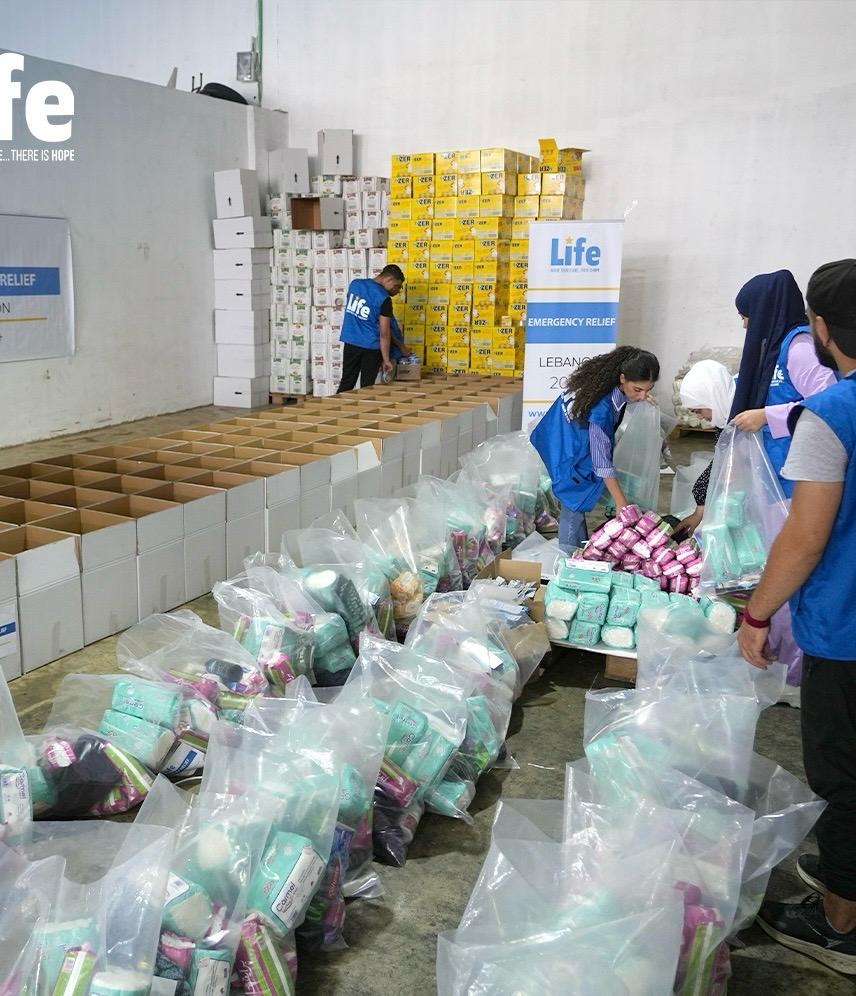 لايف للإغاثة والتنمية في لبنان  تطلق نداء عاجل لتوحيد الجهود لإنقاذ النظام الصحي وسط أزمة إنسانية متفاقمة 