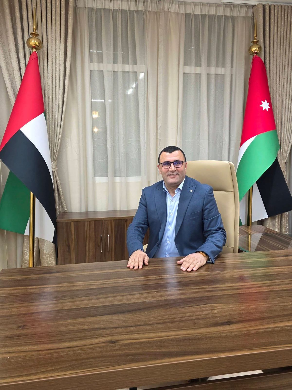 فوز المهندس بشار العمري وكتلته في انتخابات الجمعية الأردنية بأبوظبي