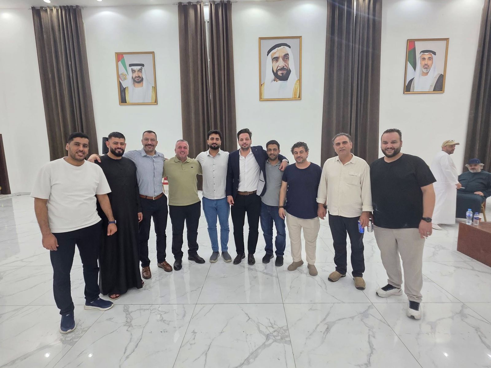 فوز المهندس بشار العمري وكتلته في انتخابات الجمعية الأردنية بأبوظبي