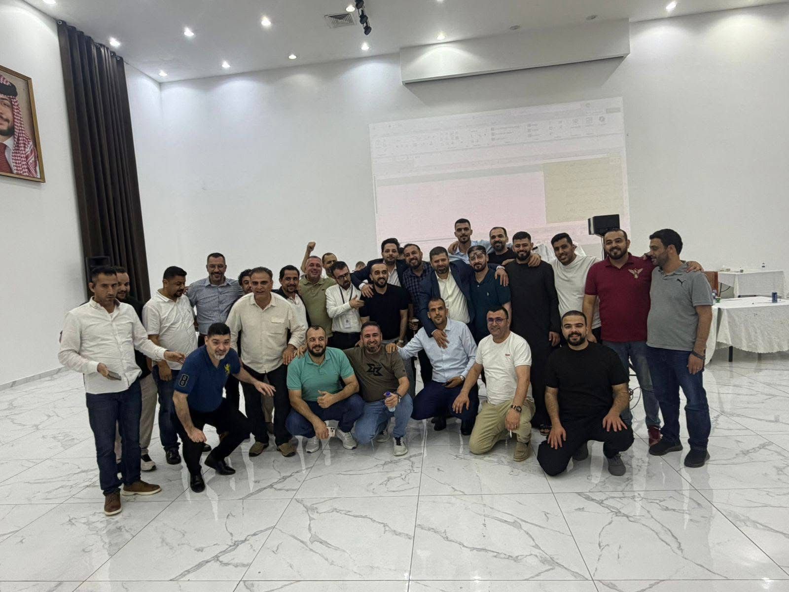 فوز المهندس بشار العمري وكتلته في انتخابات الجمعية الأردنية بأبوظبي