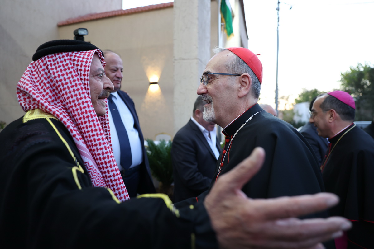 الكاردينال بيتسابالا من الفحيص: الأردن واحة سلام ووئام