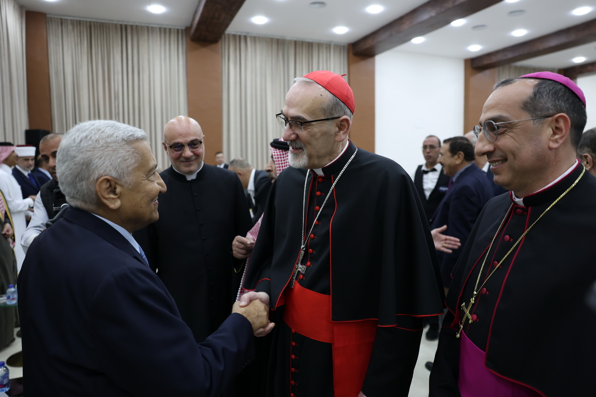 الكاردينال بيتسابالا من الفحيص: الأردن واحة سلام ووئام