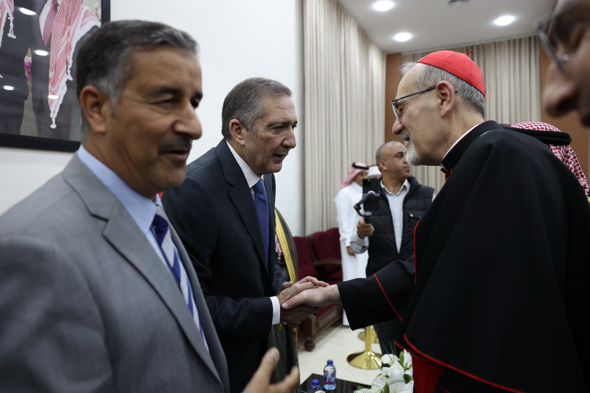 الكاردينال بيتسابالا من الفحيص: الأردن واحة سلام ووئام