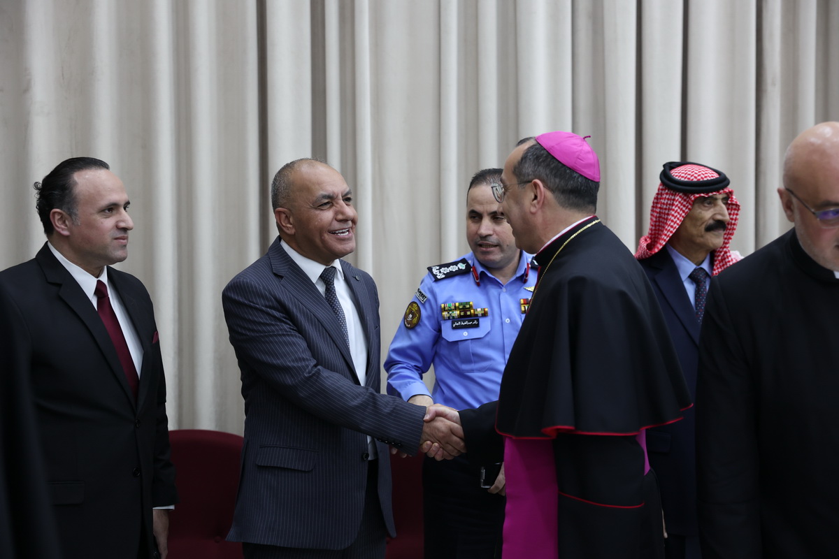 الكاردينال بيتسابالا من الفحيص: الأردن واحة سلام ووئام