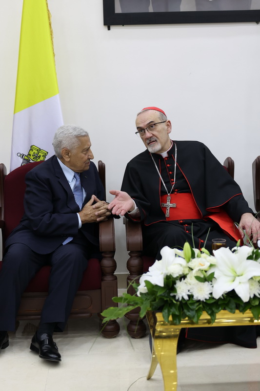 الكاردينال بيتسابالا من الفحيص: الأردن واحة سلام ووئام