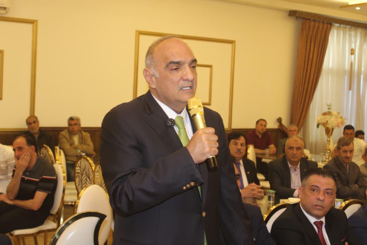 البدارين وحداد.. الفريق المتقاعد عيد الروضان البدارين يطلب.. ورئيس الوزراء السابق بشر الخصاونة يعطي