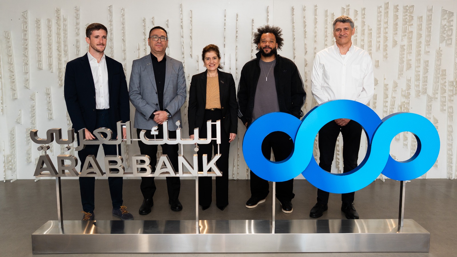 البنك العربي و(لاليغا) يطلقان بطاقة فيزا ائتمانية مشتركة بحضور نجم كرة القدم العالمي مارسيلو