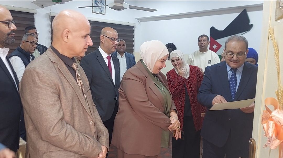 عبيدات يرعى افتتاح مشروع مبادرة سنبلة في مدرسة إبن سينا الأساسية- كفرسوم في بني كنانة
