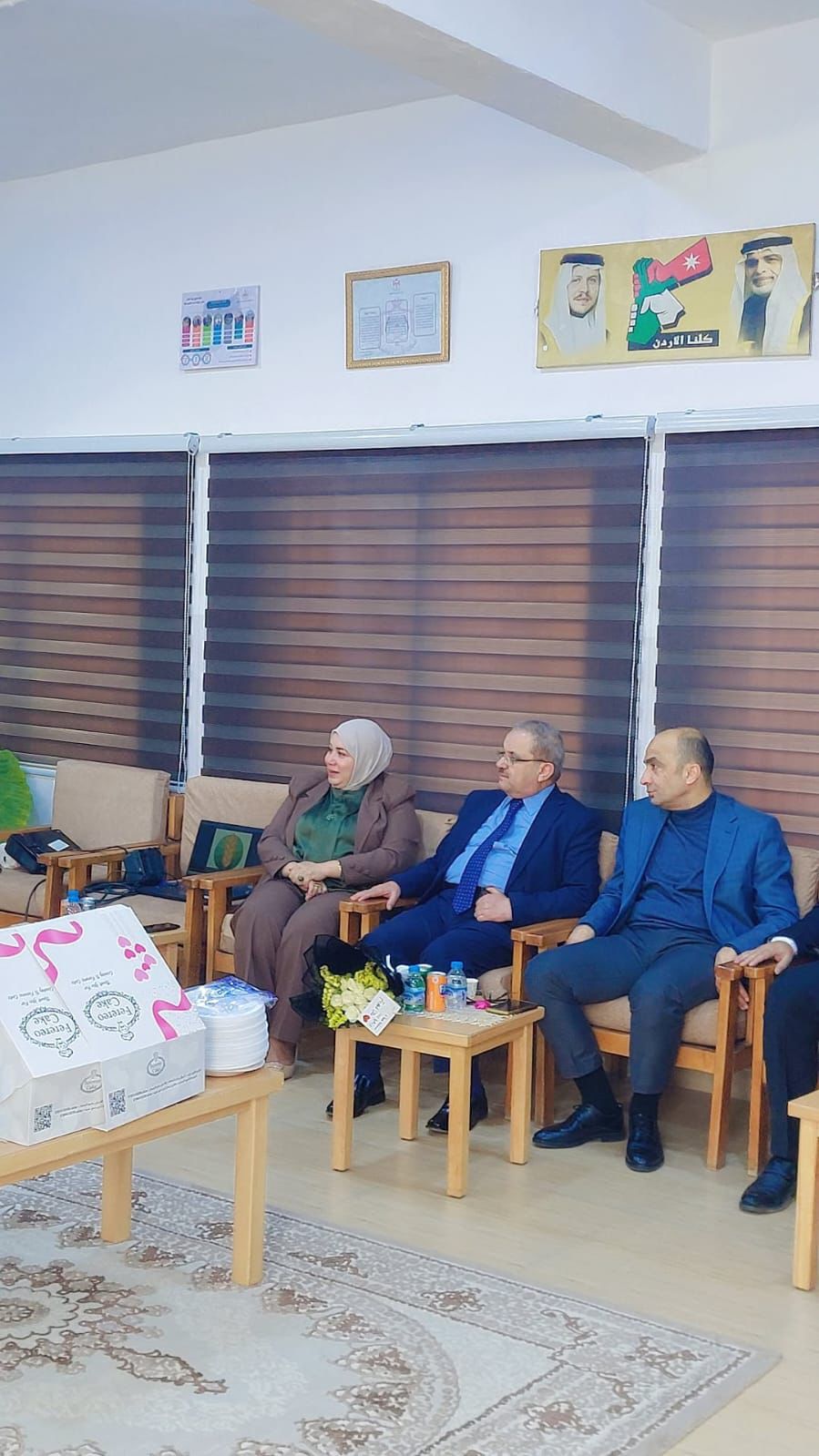 عبيدات يرعى افتتاح مشروع مبادرة سنبلة في مدرسة إبن سينا الأساسية- كفرسوم في بني كنانة