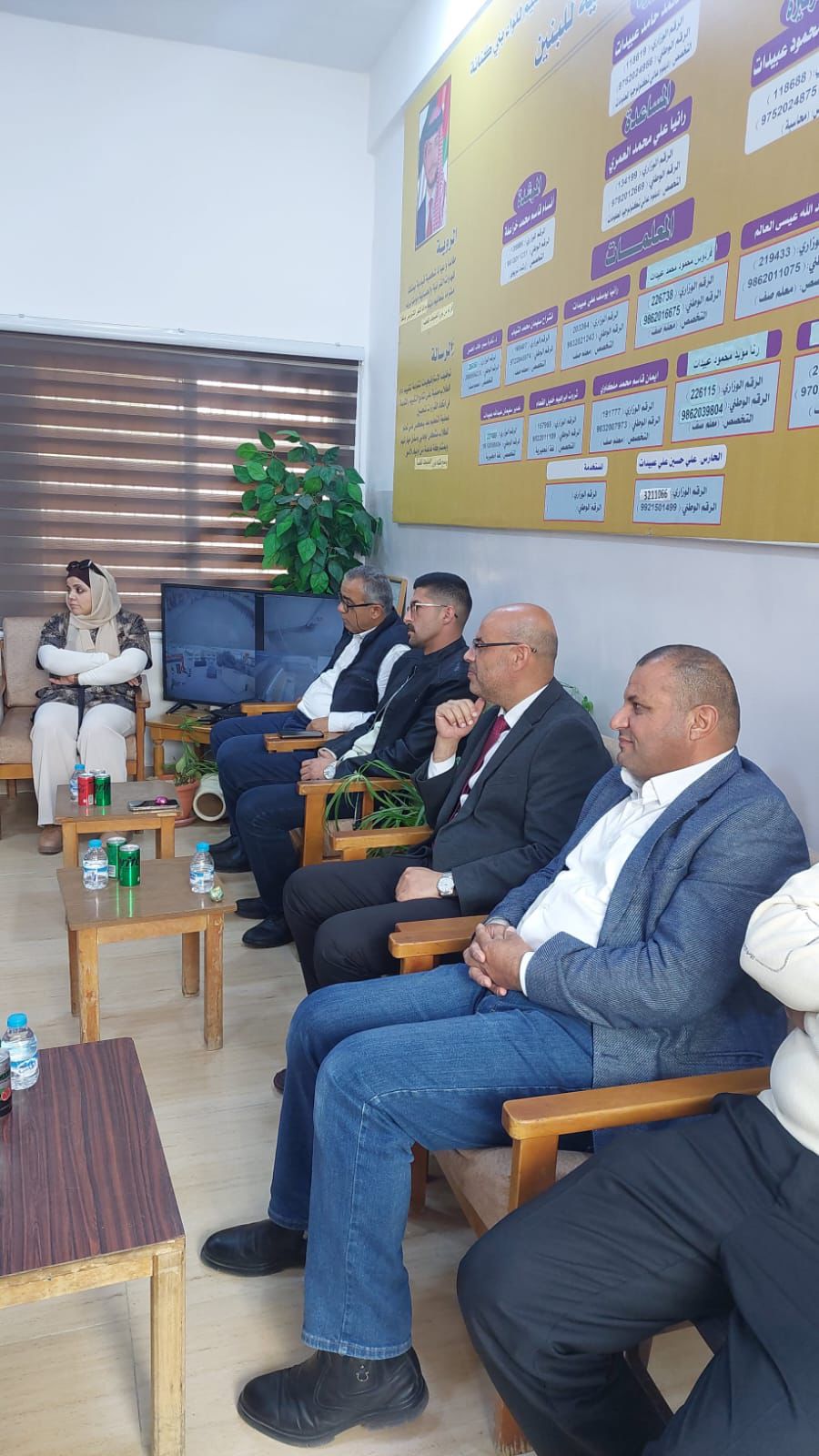 عبيدات يرعى افتتاح مشروع مبادرة سنبلة في مدرسة إبن سينا الأساسية- كفرسوم في بني كنانة