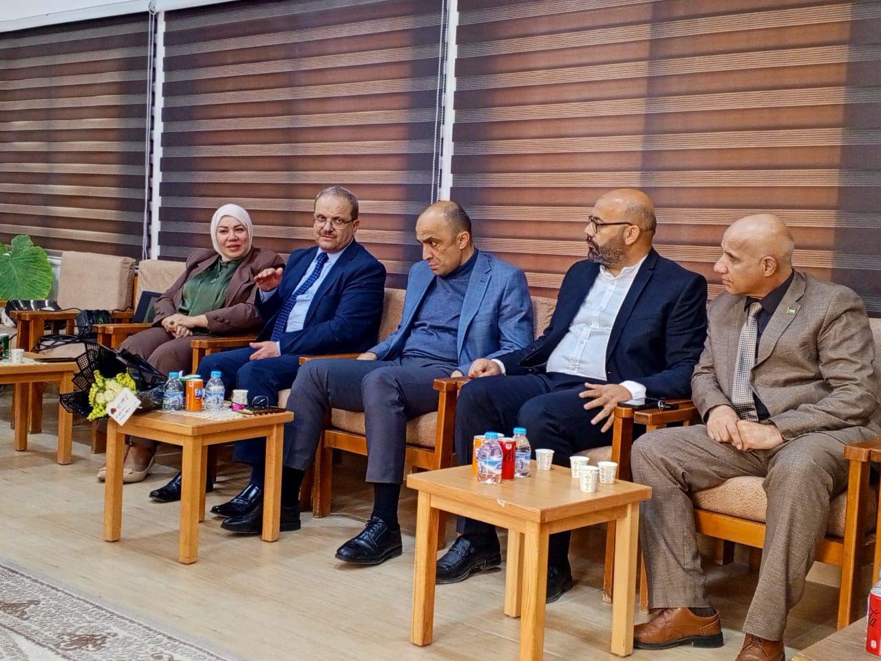 عبيدات يرعى افتتاح مشروع مبادرة سنبلة في مدرسة إبن سينا الأساسية- كفرسوم في بني كنانة